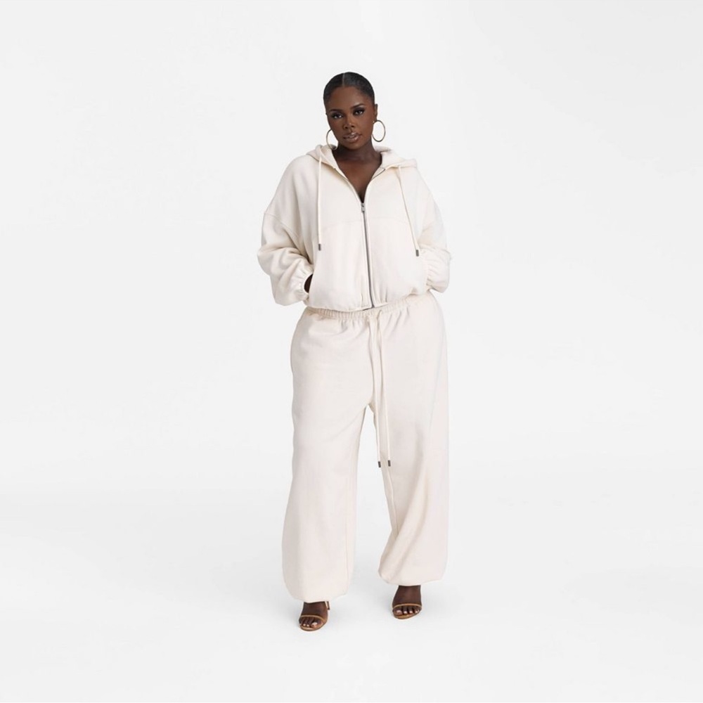Elegant Cream Joggers for Women